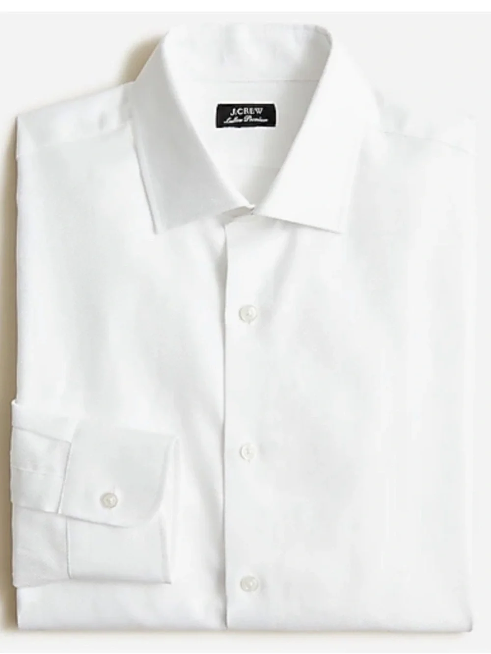 J Crew Shirt 17/34 Ludlow White
